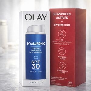 OLAY Hyaluronic Hydrating Moisturizer SPF 30 - Brand NEW.